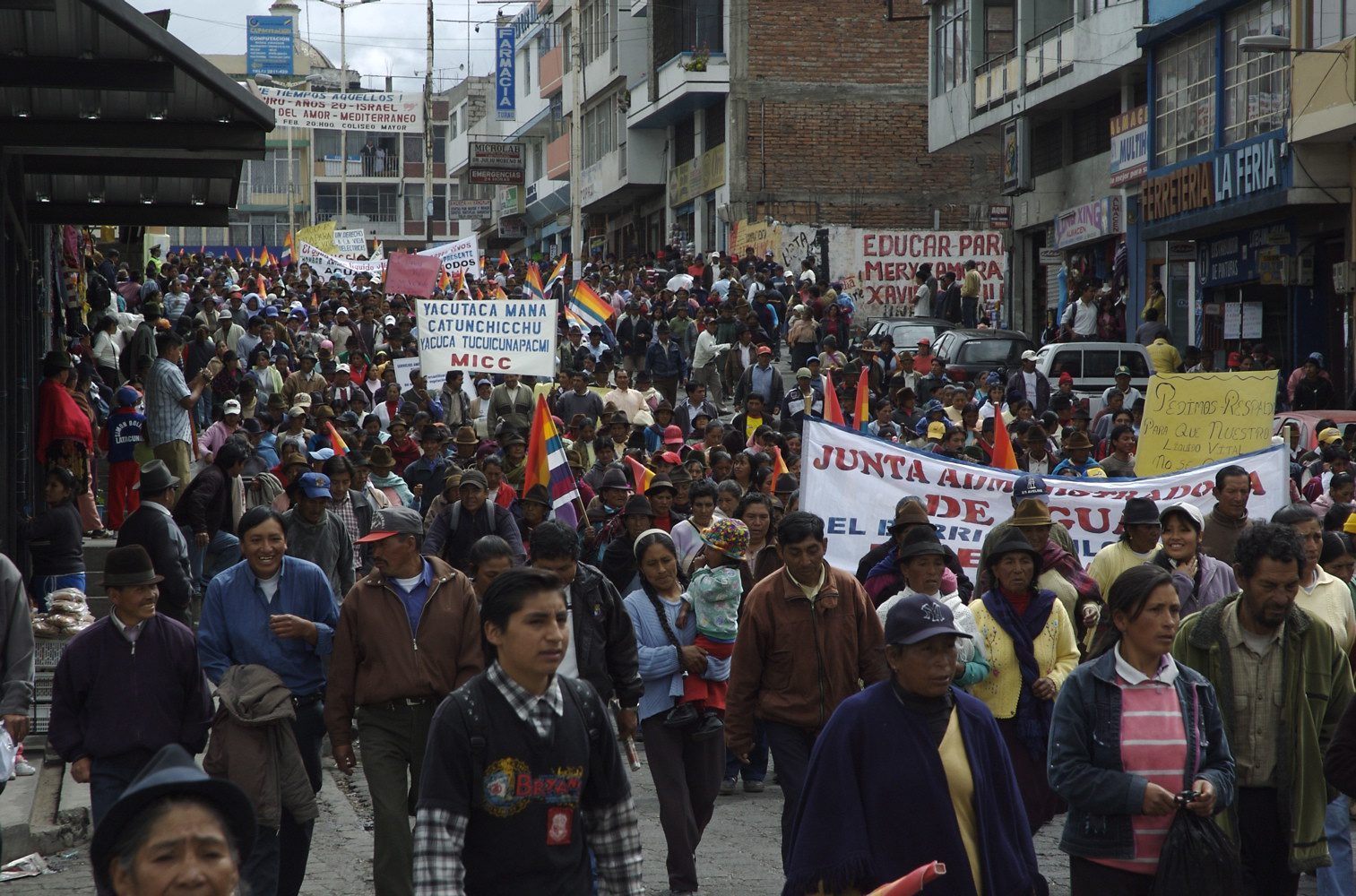 Ecuador’s Protests: An Indigenous Pink Tide is Making Waves - The ...